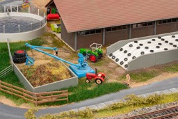 Zeige Details für Faller 130678 H0 Fahrsilo und Misthaufen mit Kran Bild von Faller 130678 H0 Fahrsilo und Misthaufen mit Kran