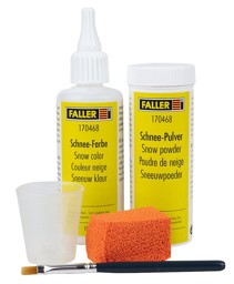 Zeige Details für Faller 170468 Modellbau Schneepulverset, Schnee-Set Bild von Faller 170468 Modellbau Schneepulverset, Schnee-Set