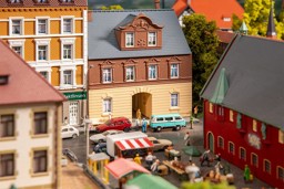 Show details for Faller 232178 N Stadthaus mit Durchfahrt Picture of Faller 232178 N Stadthaus mit Durchfahrt