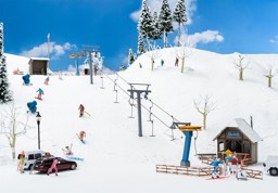 Zeige Details für Faller 134003 H0 Schlepplift mit Kiosk ohne Funktion Bild von Faller 134003 H0 Schlepplift mit Kiosk ohne Funktion