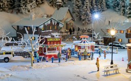 Show details for Faller 134001 H0 2 Weihnachtsmarktbuden Picture of Faller 134001 H0 2 Weihnachtsmarktbuden