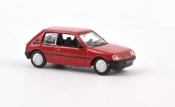 Picture of Norev 471732 H0 Peugeot 205 XR 1985 Vallelunga Red | Modellautos 1:87 Spur H0