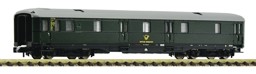 Show details for Fleischmann 6260005 N Schürzen-Postwagen, DB, DC Picture of Fleischmann 6260005 N Schürzen-Postwagen, DB, DC