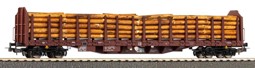 Show details for Piko 24610 H0 Stammholztrpwagen Roos-t642 RSBG VI m.Holzladung Picture of Piko 24610 H0 Stammholztrpwagen Roos-t642 RSBG VI m.Holzladung