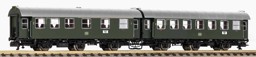 Show details for Piko 40760 N-2er Set Umbauwagen AB3yg + B3yg DB III Picture of Piko 40760 N-2er Set Umbauwagen AB3yg + B3yg DB III