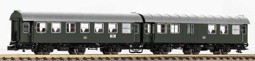 Show details for Piko 40762 N-2er Set Umbauwagen B3yg + BD3yg DB III Picture of Piko 40762 N-2er Set Umbauwagen B3yg + BD3yg DB III