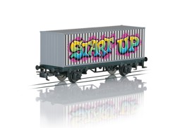 Show details for Märklin 44831 H0 Märklin Start up - Containerwagen Graffiti Picture of Märklin 44831 H0 Märklin Start up - Containerwagen Graffiti