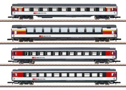 Show details for Märklin 87663 Z Reisezugwagen-Set Typ EW IV SBB Picture of Märklin 87663 Z Reisezugwagen-Set Typ EW IV SBB