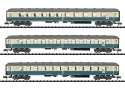 Show details for Trix 15639 N-Minitrix Personenwagen-Set Schnellzug D 796 DB Picture of Trix 15639 N-Minitrix Personenwagen-Set Schnellzug D 796 DB