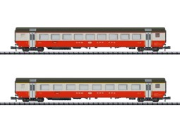 Show details for Trix 18721 N-Minitrix Schnellzugwagen-Set Swiss Express Teil 2 Picture of Trix 18721 N-Minitrix Schnellzugwagen-Set Swiss Express Teil 2