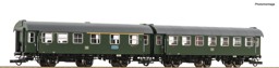 Show details for Roco 6200038 H0 2-tlg. Set 1: Umbauwagen, DB DC Picture of Roco 6200038 H0 2-tlg. Set 1: Umbauwagen, DB DC