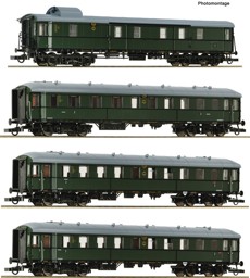 Picture of Roco 6200056 H0 4-tlg. Set 1: Zwickauer Traditionszug, DR DC | Personenwagen Spur H0