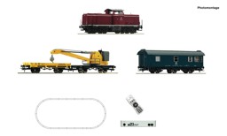 Bild von Roco 5110004 H0 z21 start Digitalset: Diesellokomotive BR 211 mit Kranzug, DB DCC | Startpackungen Spur H0 digital