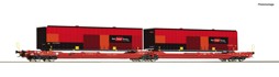 Show details for Roco 6600033 H0 Doppeltaschen-Gelenkwagen T3000e, ÖBB/RCW DC Picture of Roco 6600033 H0 Doppeltaschen-Gelenkwagen T3000e, ÖBB/RCW DC