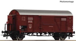 Show details for Roco 6600038 H0 Gedeckter Güterwagen, DRG DC Picture of Roco 6600038 H0 Gedeckter Güterwagen, DRG DC