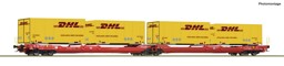 Show details for Roco 6600057 H0 Doppeltaschen-Gelenkwagen T3000e, DB AG DC Picture of Roco 6600057 H0 Doppeltaschen-Gelenkwagen T3000e, DB AG DC