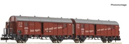 Show details for Fleischmann 6660033 N Leig-Wageneinheit 2, DRG, DC Picture of Fleischmann 6660033 N Leig-Wageneinheit 2, DRG, DC
