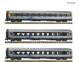 Show details for Fleischmann 6260019 N 3-tlg. Set: Cisalpino, CIS, DC Picture of Fleischmann 6260019 N 3-tlg. Set: Cisalpino, CIS, DC
