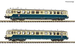 Show details for Fleischmann 740102 N Akkutriebwagen 515 529-6 mit Steuerwagen, DB AG, DC Picture of Fleischmann 740102 N Akkutriebwagen 515 529-6 mit Steuerwagen, DB AG, DC