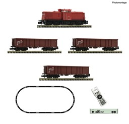 Show details for Fleischmann 5170005 N z21 start Digitalset: Diesellokomotive BR 204 mit Güterzug, DB AG, DCC Picture of Fleischmann 5170005 N z21 start Digitalset: Diesellokomotive BR 204 mit Güterzug, DB AG, DCC