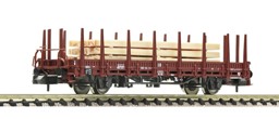 Show details for Fleischmann 6660059 N Steckrungenwagen, DB, DC Picture of Fleischmann 6660059 N Steckrungenwagen, DB, DC