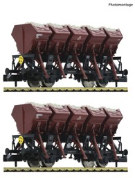 Show details for Fleischmann 6660060 N 2-tlg. Set: Muldenkippwagen, DB, DC Picture of Fleischmann 6660060 N 2-tlg. Set: Muldenkippwagen, DB, DC