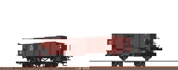 Zeige Details für Brawa 50058 H0 Offener Güterwagen Omm55 DB DC Bild von Brawa 50058 H0 Offener Güterwagen Omm55 DB DC