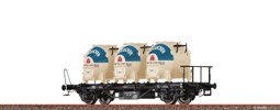 Bild von Brawa 50922 H0 Behältertragwagen Lbs577 Südzucker DB DC | Güterwagen Spur H0