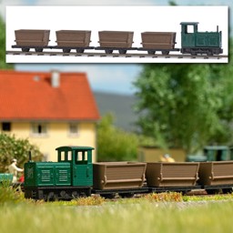 Show details for Busch 8071 N Feldbahn-Set Torfladung, Standmodell Picture of Busch 8071 N Feldbahn-Set Torfladung, Standmodell