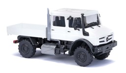 Show details for Busch 51081 H0 Unimog U 5023 Doppelkabine, Weiß Picture of Busch 51081 H0 Unimog U 5023 Doppelkabine, Weiß
