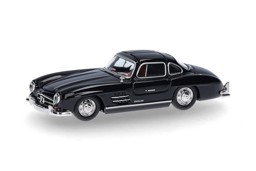 Show details for Herpa 421089 H0 Mercedes-Benz 300 SL Flügeltürer, schwarz Picture of Herpa 421089 H0 Mercedes-Benz 300 SL Flügeltürer, schwarz