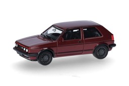 Show details for Herpa 430838-004 H0 VW Golf II Gti, tornadorot metallic Picture of Herpa 430838-004 H0 VW Golf II Gti, tornadorot metallic