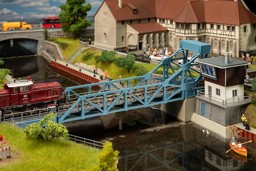 Show details for Faller 120506 H0 Klappbrücke mit Antrieb Picture of Faller 120506 H0 Klappbrücke mit Antrieb