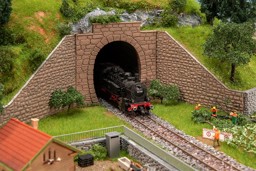 Picture of Faller 120577 H0 2 Tunnelportale, 1-gleisig | Tunnel und Portale Spur H0