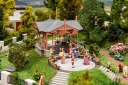 Zeige Details für Faller 130655 H0 Musikpavillon mit tanzenden Figuren Bild von Faller 130655 H0 Musikpavillon mit tanzenden Figuren