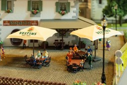 Zeige Details für Faller 180437 H0 Biergarten-Set Veltins Bild von Faller 180437 H0 Biergarten-Set Veltins