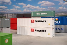 Zeige Details für Faller 182153 H0 40´ Container DB, 2er-Set Bild von Faller 182153 H0 40´ Container DB, 2er-Set