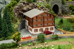 Bild von Faller 232183 N Alpenhaus Langwies | Gebäude Spur N