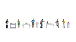 Zeige Details für Noch 16277 H0 Figuren Themenwelt Buffet Bild von Noch 16277 H0 Figuren Themenwelt Buffet