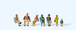 Show details for Preiser 12444 H0 Figurenset Sitzende Personen, 1925-1930 Picture of Preiser 12444 H0 Figurenset Sitzende Personen, 1925-1930