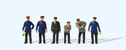 Zeige Details für Preiser 12447 H0 Figurenset Bahnpersonal, um 1925 Bild von Preiser 12447 H0 Figurenset Bahnpersonal, um 1925