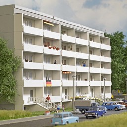 Show details for Busch 1926 H0 Plattenbau WBS 70 Gebäude Picture of Busch 1926 H0 Plattenbau WBS 70 Gebäude