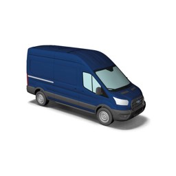 Show details for Busch 54501 H0 Ford Transit Kastenwagen blau Picture of Busch 54501 H0 Ford Transit Kastenwagen blau