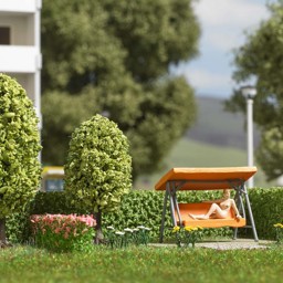 Show details for Busch 79827 H0 Action Set Gartenschaukel Anke Picture of Busch 79827 H0 Action Set Gartenschaukel Anke