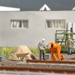 Show details for Busch 79901 H0 Action Set Beton mischen Picture of Busch 79901 H0 Action Set Beton mischen