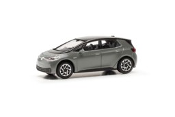 Show details for Herpa 421126 H0 VW ID3, mondsteingrau Picture of Herpa 421126 H0 VW ID3, mondsteingrau