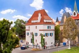 Show details for Faller 130694 H0 Stadthaus mit Narrenmuseum Picture of Faller 130694 H0 Stadthaus mit Narrenmuseum