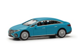 Show details for Herpa 421041-002 H0 Mercedes-EQ EQS, Chinablau Picture of Herpa 421041-002 H0 Mercedes-EQ EQS, Chinablau
