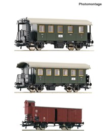 Show details for Roco 6200040 H0 3er Set Nebenbahnzug DB Picture of Roco 6200040 H0 3er Set Nebenbahnzug DB
