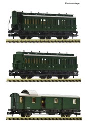 Show details for Fleischmann 6260055 N 3-teiliger Personenzug ÖBB Picture of Fleischmann 6260055 N 3-teiliger Personenzug ÖBB